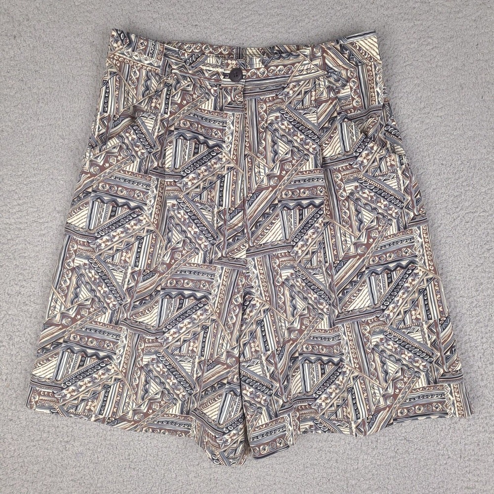 Vintage Hanasport Shorts Womens‎ Size 10 Multi Color Made In USA